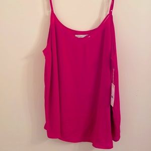 Dex Suit Shop Fuschia Tank Top-Size L